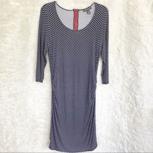 A Pea In The Pod Ruched Maternity Dress